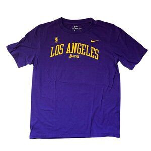 LA Lakers Nike Basketball NBA Purple Tshirt - YXL 18/20 - EUC